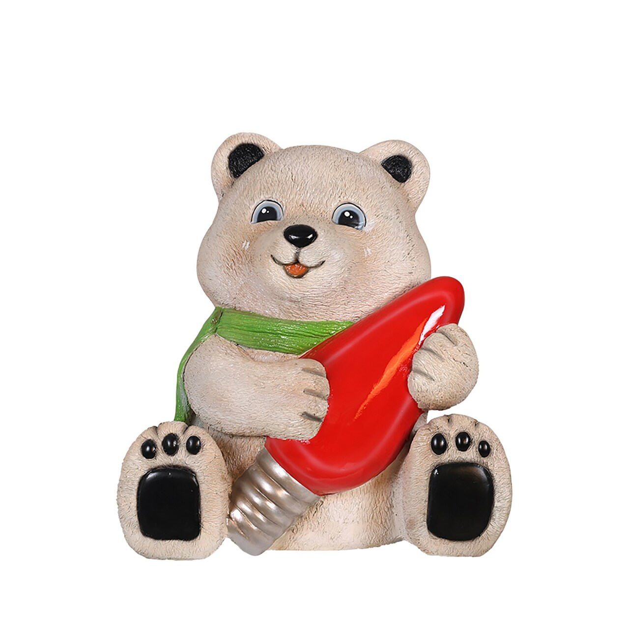 Universal Statues Baby Polar Bear Commercial Fiberglass Outdoor Decoration - 24"